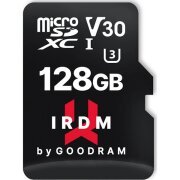 Card Memorie microSDXC GoodRam IRDM, 128Gb, Clasa 10 / UHS-1 U3, Cu Adaptor
