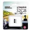 Card Memorie microSDXC Kingston Endurance, 32Gb, Clasa 10 / UHS-1 U1 SDCE/32GB