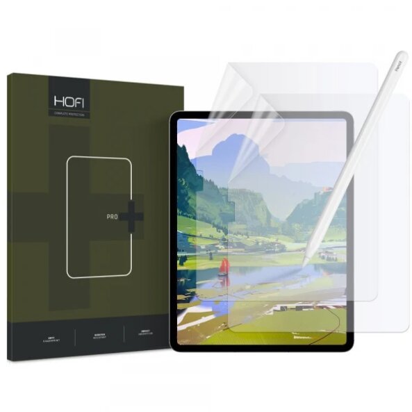 Folie de protectie Ecran HOFI Paper Pro+ pentru Apple iPad (2025) / (2022), Plastic, Set 2 bucati