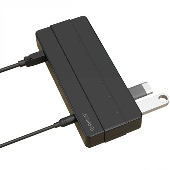 Hub USB Orico H7928-U3-V1, 7 x USB-A 3.0, Negru 