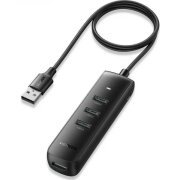 Hub USB UGREEN CM416, 4 x USB-A 3.0, 1m, Negru