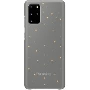 Husa pentru Samsung Galaxy S20+ 5G G986 / S20+ G985, Led Cover, Gri EF-KG985CJEGEU
