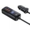 Incarcator Auto Toocki 2A+2C, 120W, 3A, 2 x USB-A - 2 x USB-C, Negru, Resigilat TCC2C2AXJ01