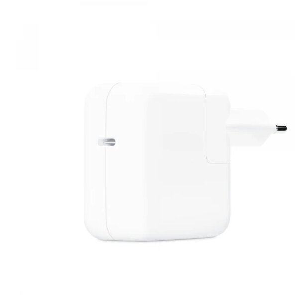 Incarcator Retea Apple, 30W, 3A, 1 x USB-C, Alb MW2G3ZM/A 