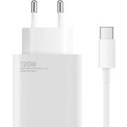 Incarcator Retea Cu Cablu USB-C Xiaomi, 120W, 6A, 1 x USB-A, Alb, Resigilat BHR9462EU