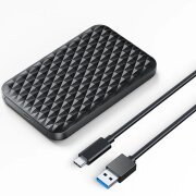 Rack Orico 2520C3-V1 pentru HDD / SSD SATA 2.5inch, USB-C, Negru 