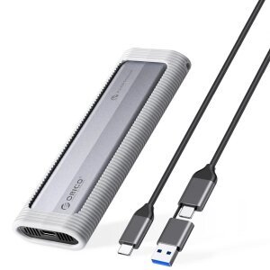 Rack Orico AXM2-G2-V1 pentru SSD M.2 NVMe SATA, Gri