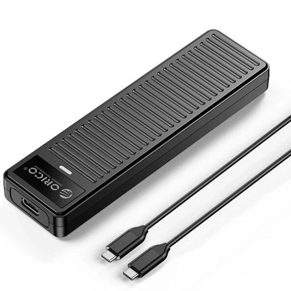 Rack Orico DDM2-C3 pentru SSD M.2 NVMe SATA, Gri