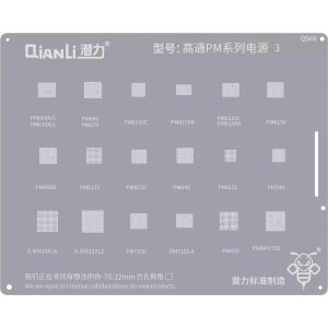 Sita BGA QIANLI QS68 pentru seria CPU Qualcomm PM 3 