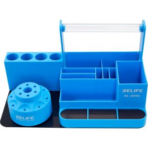 Suport Surubelnite Relife RL-001H, Albastru 