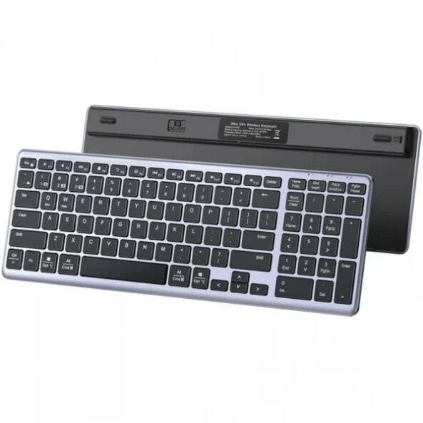 Tastatura Wireless UGREEN KU005, BT / Wi-Fi, Gri