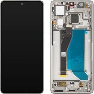 Display cu Touchscreen Xiaomi 14T Pro, cu Rama, Gri (Titan Gray), Service Pack 56001600N1200 