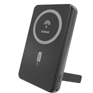 Baterie Externa Wireless Dudao K14S+, 10000mAh, 22.5W, QC + PD + FQI, 1 x QI - 1 x USB-A - 1 x USB-C, Neagra