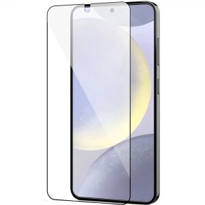 Folie de protectie Ecran Joyroom pentru Samsung Galaxy S24 S921, Sticla Securizata, Full Glue, 2.5D, Neagra