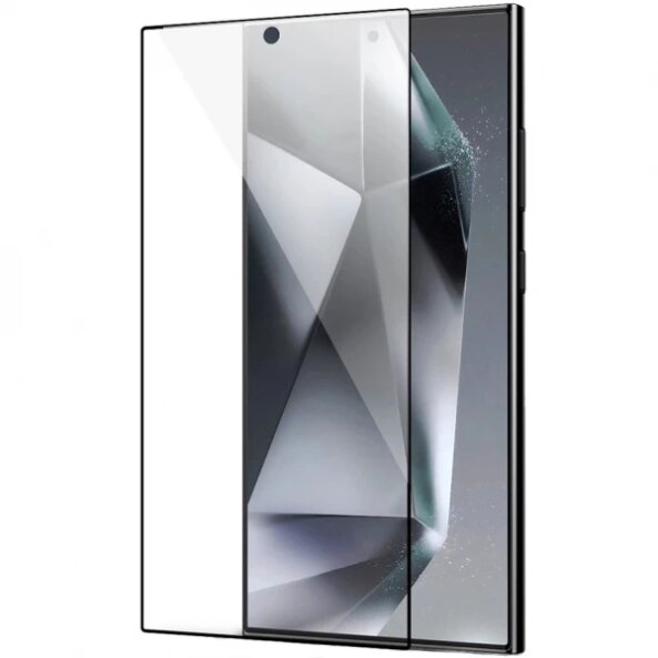 Folie de protectie Ecran Joyroom pentru Samsung Galaxy S24 Ultra S928, Sticla Securizata, Full Glue, 2.5D, Neagra