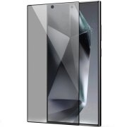 Folie de protectie Ecran Privacy Joyroom pentru Samsung Galaxy S24 Ultra S928, Sticla Securizata, Full Glue, 2.5D