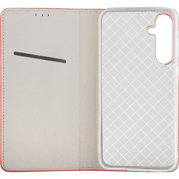 Husa pentru Oppo A40M / A40 / A3 4G, OEM, Smart Magnet, Rosie 