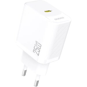 Incarcator Retea Dudao A27, 25W, 3A, 1 x USB-C, Alb 