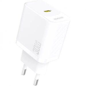 Incarcator Retea Dudao A27P, 30W, 3A, 1 x USB-C, Alb 