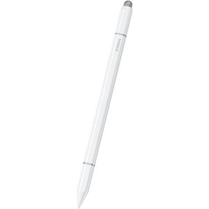 Touch Pen Baseus Smooth Writing III Magnetic 3in1, Alb