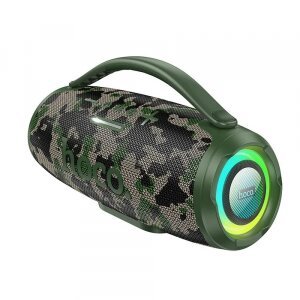 Boxa Portabila Bluetooth HOCO HA4 Mini, 2 x 15W, TWS, Waterproof, Camuflaj