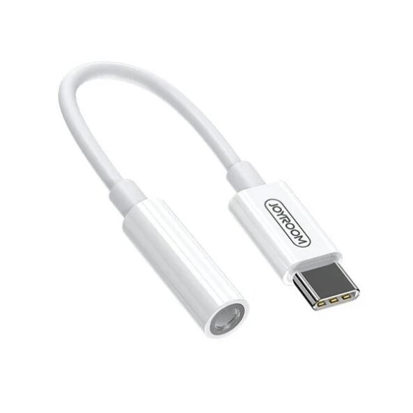 Adaptor Audio USB-C - 3.5mm Joyroom SH-C1, Alb 