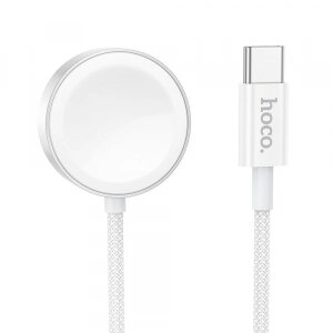 Cablu Incarcare HOCO CW59 pentru Apple Watch / Samsung Galaxy Watch Series, Alb