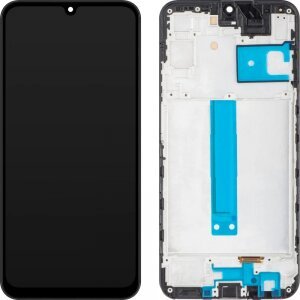 Display cu Touchscreen MP compatibil cu Samsung Galaxy A25 A256, cu Rama, Negru, Resigilat