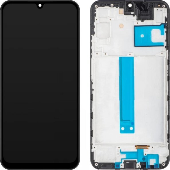 Display cu Touchscreen MP compatibil cu Samsung Galaxy A25 A256, cu Rama, Negru, Resigilat