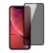 Folie de protectie Ecran Privacy ESD pentru Apple iPhone 16e / 14 / 13 Pro / 13, Sticla Securizata, Full Glue 