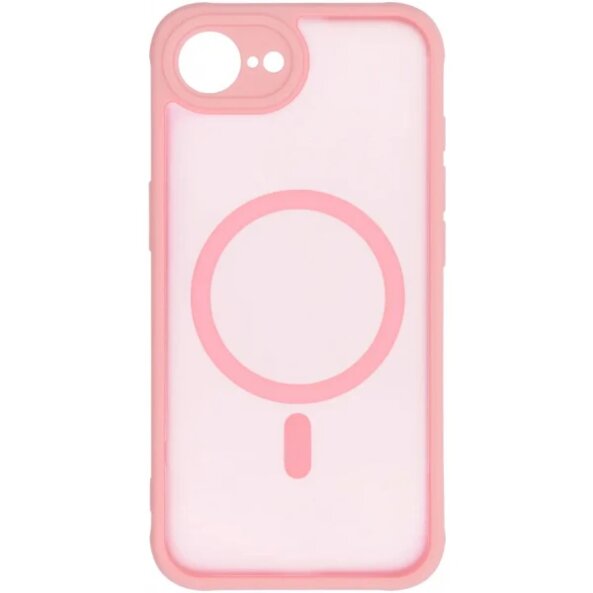 Husa MagSafe pentru Apple iPhone 16e, OEM, Matte Mag, Roz 