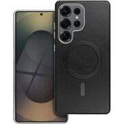 Husa MagSafe pentru Samsung Galaxy A36 A366, OEM, Gentleman Mag, Neagra 