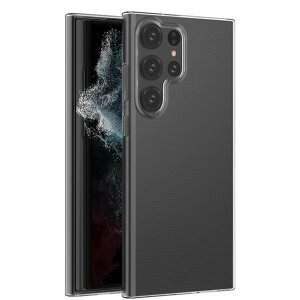 Husa pentru Samsung Galaxy S23 Ultra S918, OEM, Ultra Slim, 0.5mm, Transparenta 