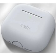 Husa Tech-Protect Silicone pentru Apple AirPods 4, Gri 