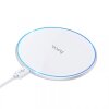 Incarcator Retea Wireless HOCO CW6 Pro, 15W, 1.67A, Alb 