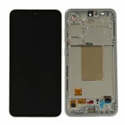 Ecran Samsung S721 Galaxy S24 FE White Preasamblat (Service Pack)