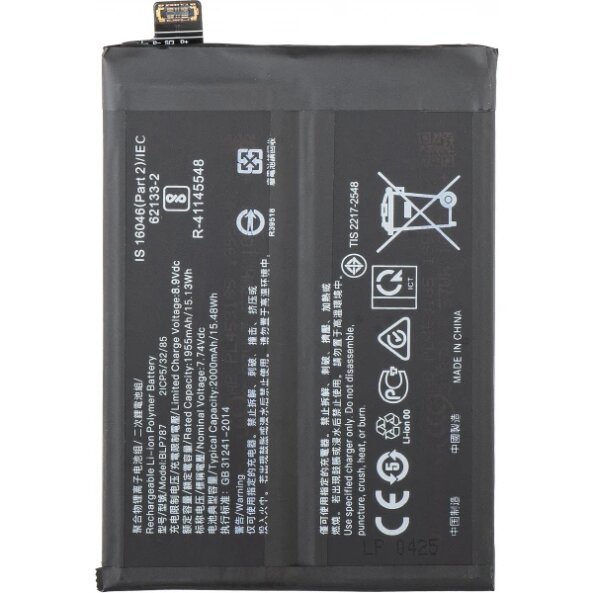 Acumulator pentru Oppo Reno4 Pro 5G / Reno4 Pro, BLP787 