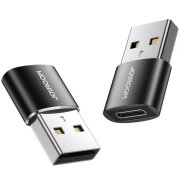 Adaptor Date si Incarcare USB-C - USB-A Joyroom S-H152, Set 2 bucati, Negru