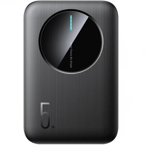 Baterie Externa Joyroom JR-PBF13, 5000mAh, 12W, 1 x USB-C - 2 x USB-A, Neagra 