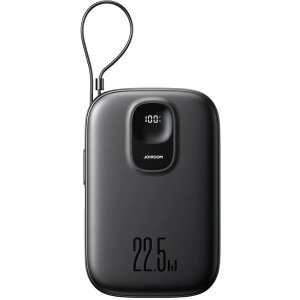 Baterie Externa Joyroom JR-PBF17, 10000mAh, 22.5W, QC + PD, 1 x USB-A - 2 x USB-C, Neagra 