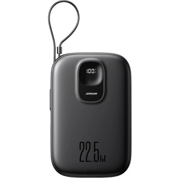 Baterie Externa Joyroom JR-PBF17, 10000mAh, 22.5W, QC + PD, 1 x USB-A - 2 x USB-C, Neagra 