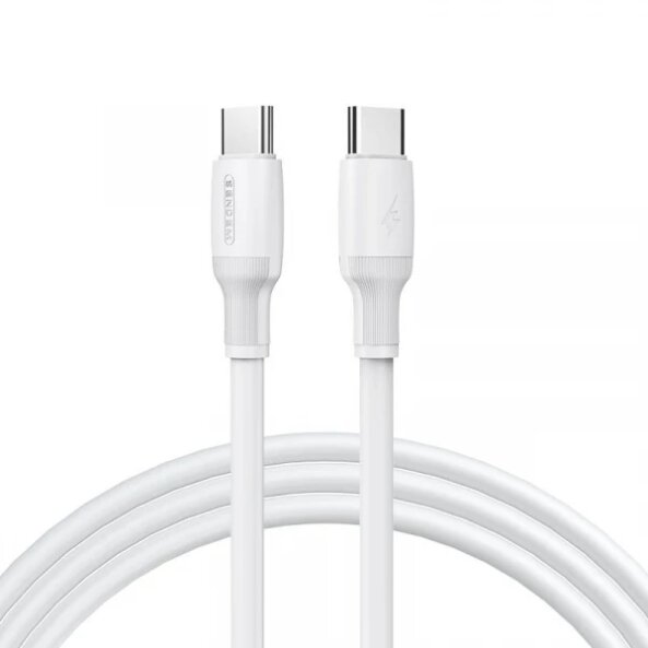Cablu Date si Incarcare USB-C - USB-C Sendem M77, 66W, 2m, Alb 