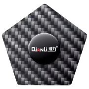 Clips Plastic QIANLI Carbon Fiber, Pentagon, 0.2mm 