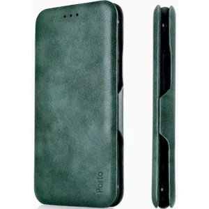 Husa pentru Samsung Galaxy A36 A366, OEM, Porto Wallet, Verde 