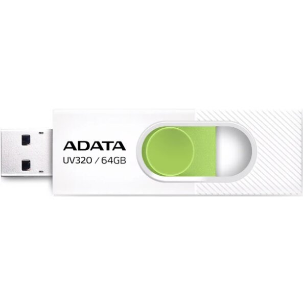 Memorie Externa USB-A 3.1 Adata UV320, 64Gb AUV320-64G-RWHGN 