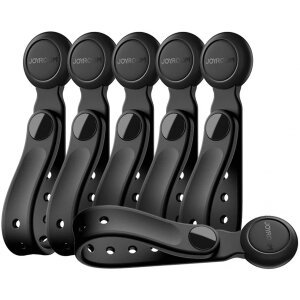 Organizator Cabluri Joyroom JR-ZS422, Magnetic, Set 6 Bucati, Negru 