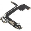 Banda cu Conector Incarcare - Microfon Apple iPhone 15 Pro Max, Negru 