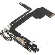 Banda cu Conector Incarcare - Microfon Apple iPhone 15 Pro Max, Negru 