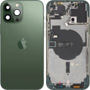 Capac Baterie Apple iPhone 13 Pro Max, Cu Carcasa Mijloc, Verde (Alpine Green), Swap 