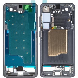 Carcasa Mijloc Samsung Galaxy S25 S931, Neagra, Service Pack GH82-36328E 